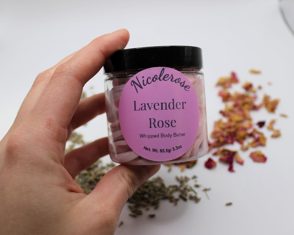 Whipped Body Butter 3oz | Lavender Rose
