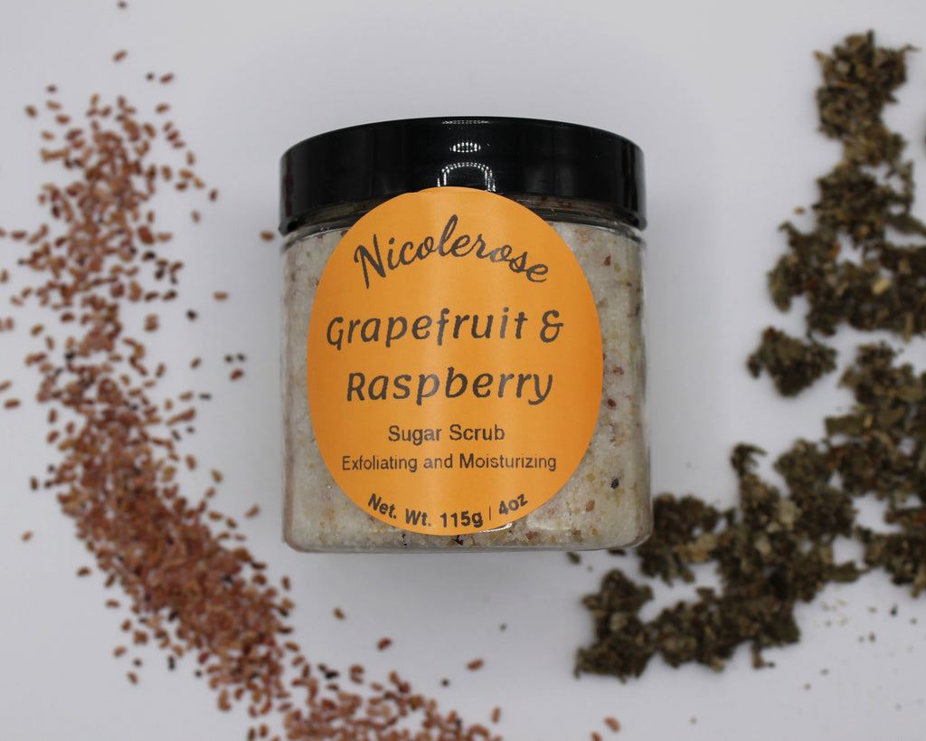 Sugar Scrub 115g | Grapefruit & Raspberry
