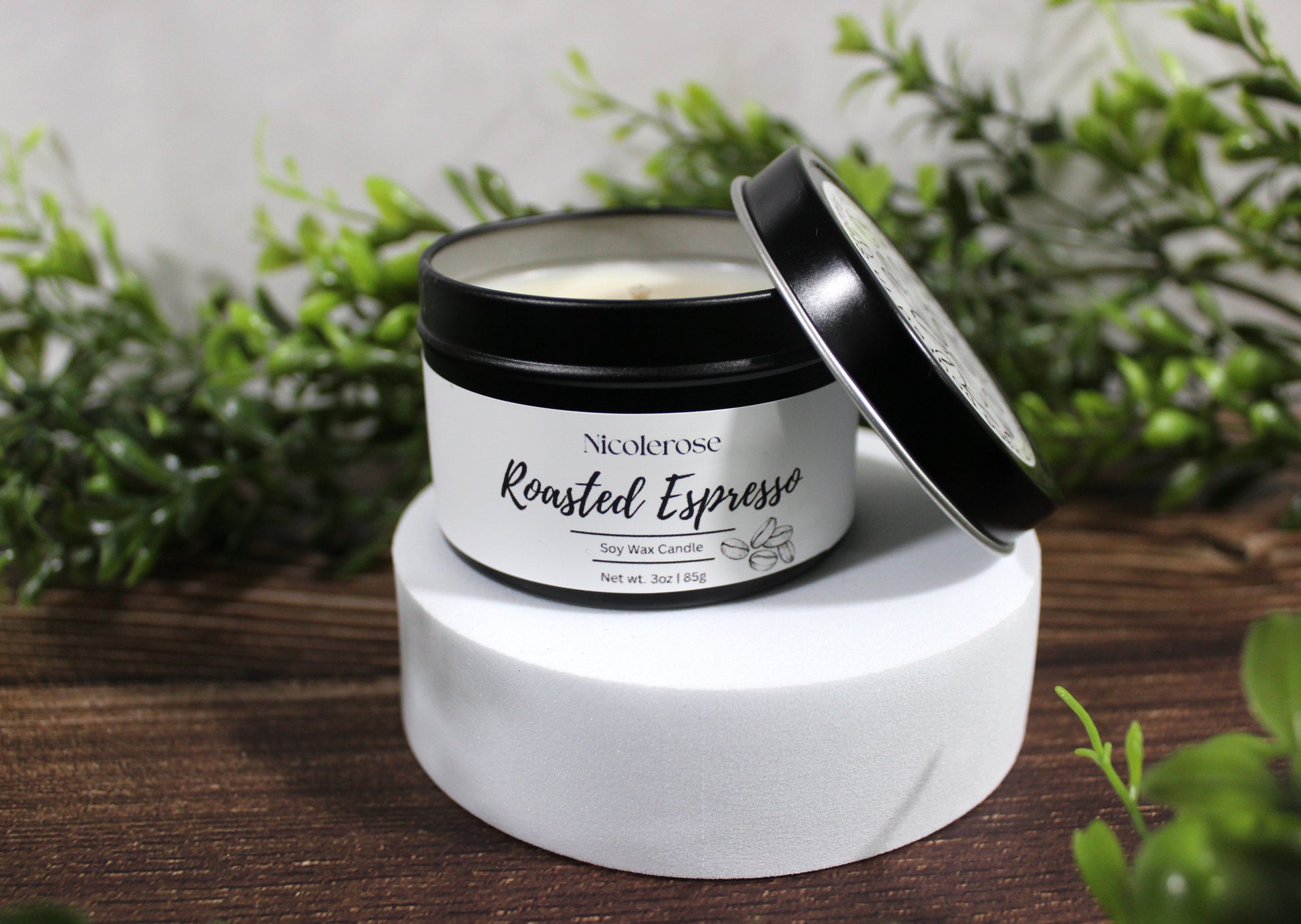 Roasted Espresso Tin Candle