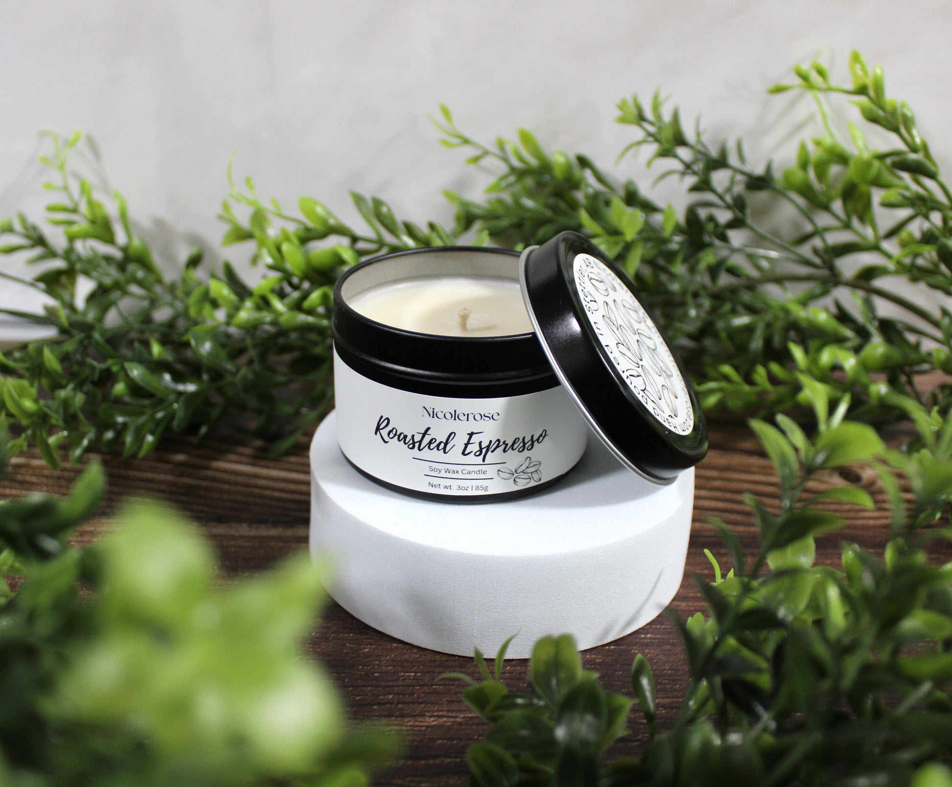 Roasted Espresso Tin Candle