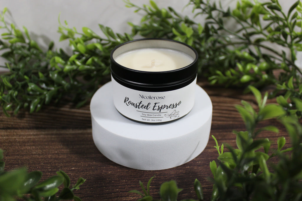Roasted Espresso Tin Candle