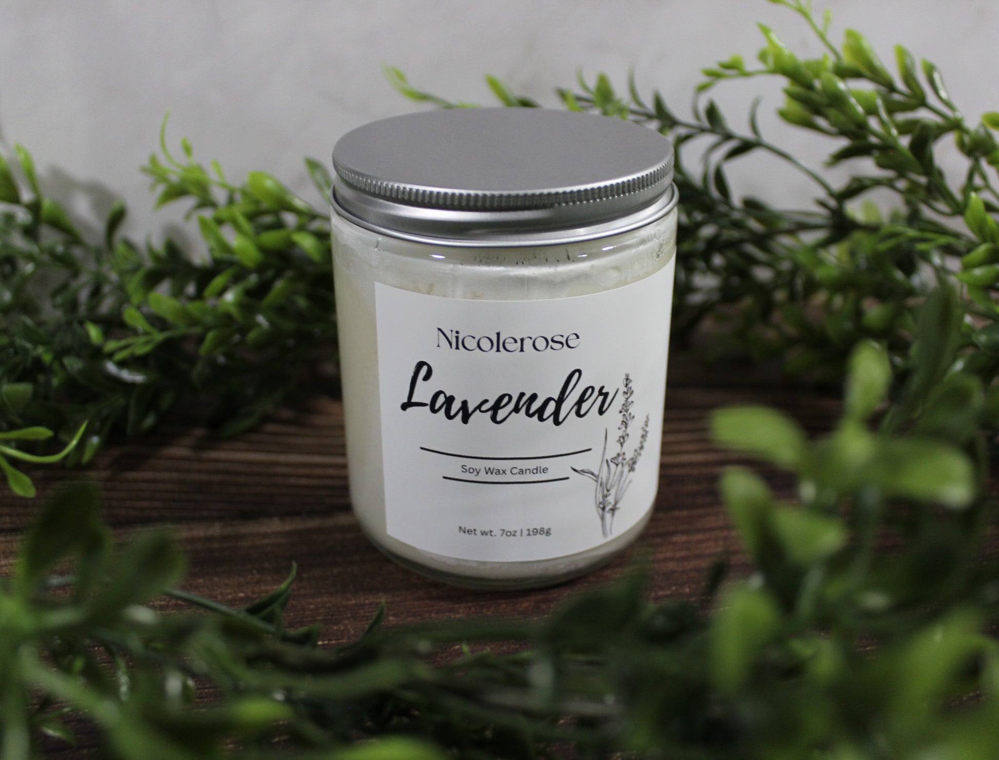 Lavender Jar Candle