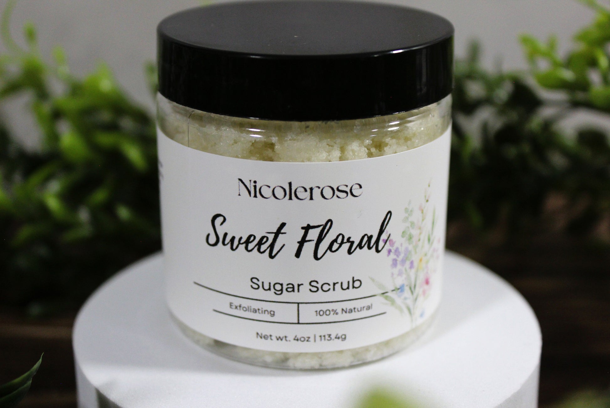 Sweet Floral Sugar Scrub