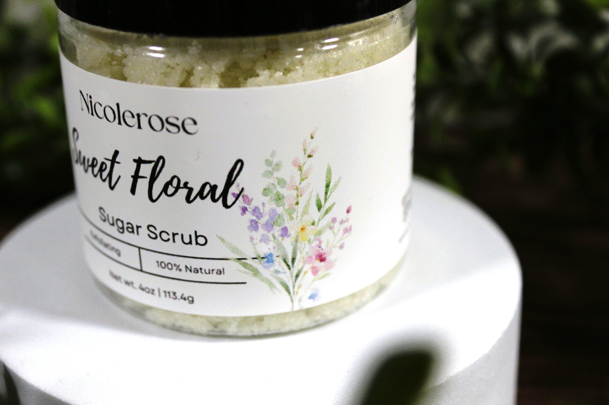 Sweet Floral Sugar Scrub