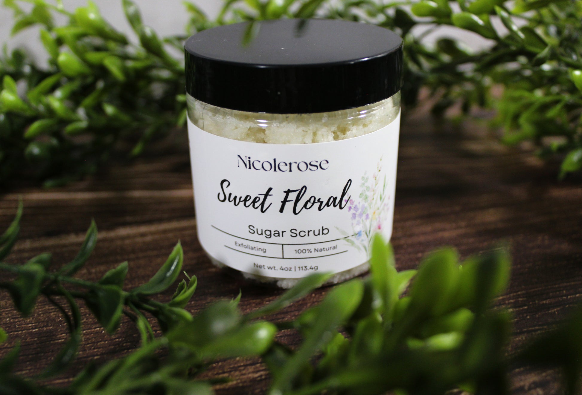 Sweet Floral Sugar Scrub