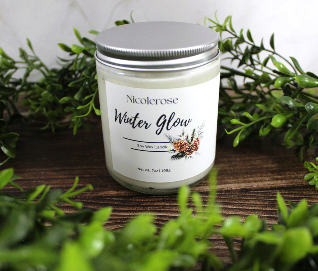 Winter Glow Jar Candle