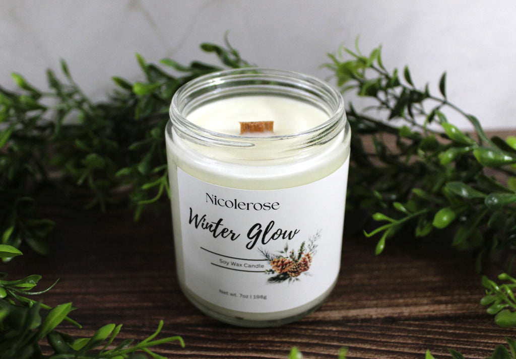 Winter Glow Jar Candle