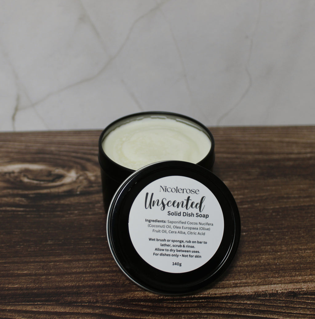 Unscented Solid Dish Soap