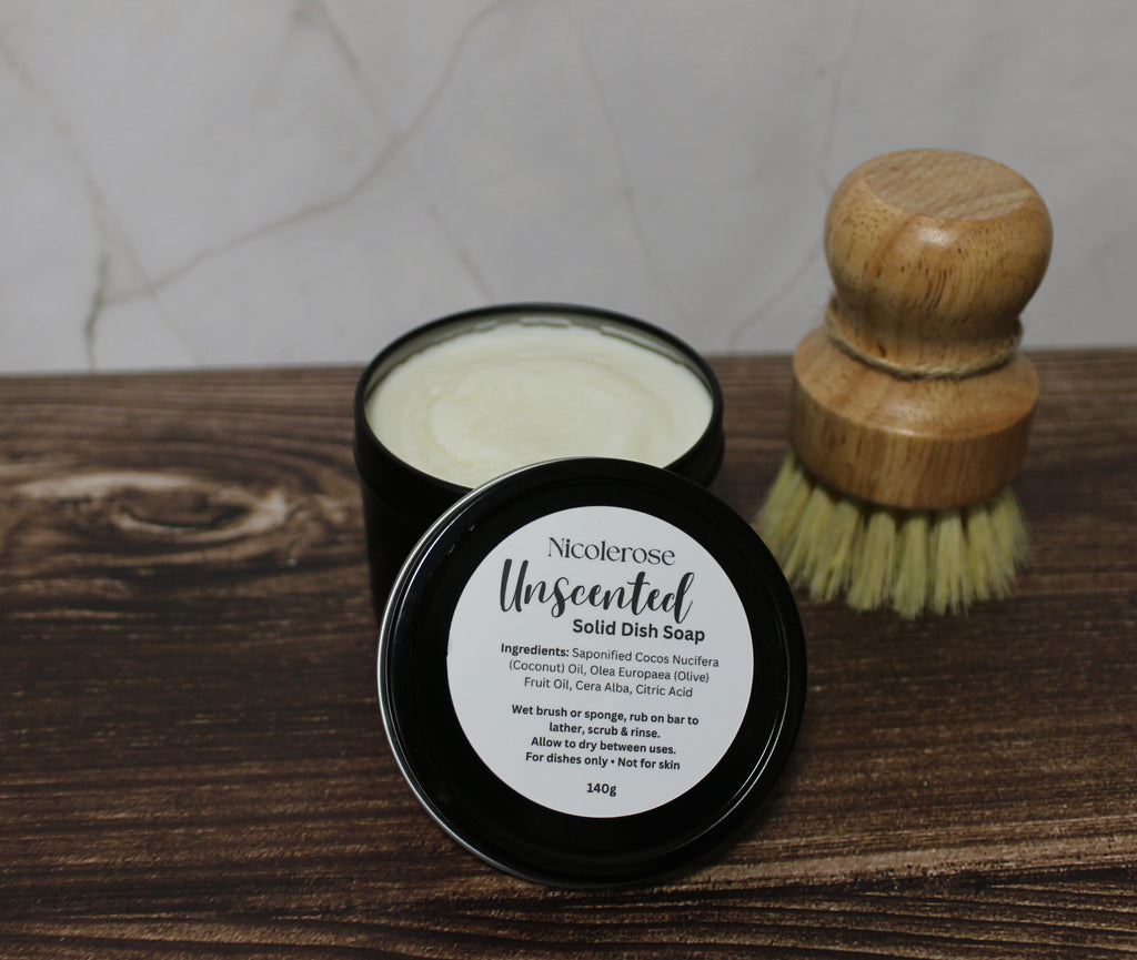 Unscented Solid Dish Soap