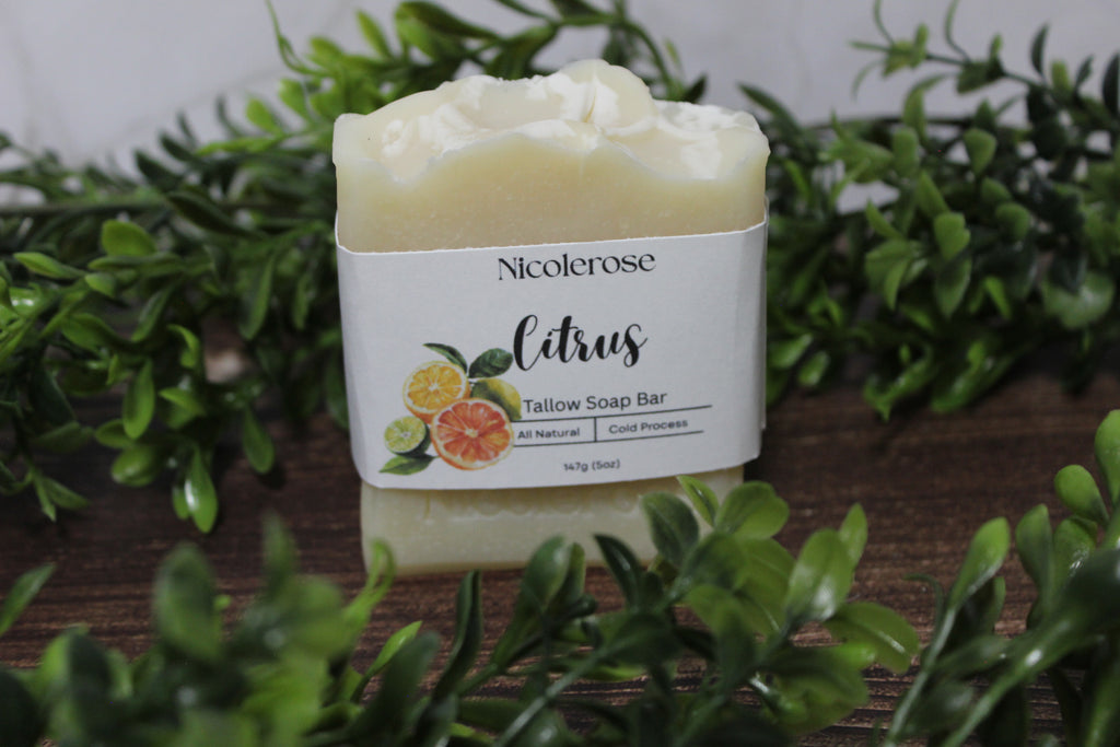 Citrus Tallow Bar Soap
