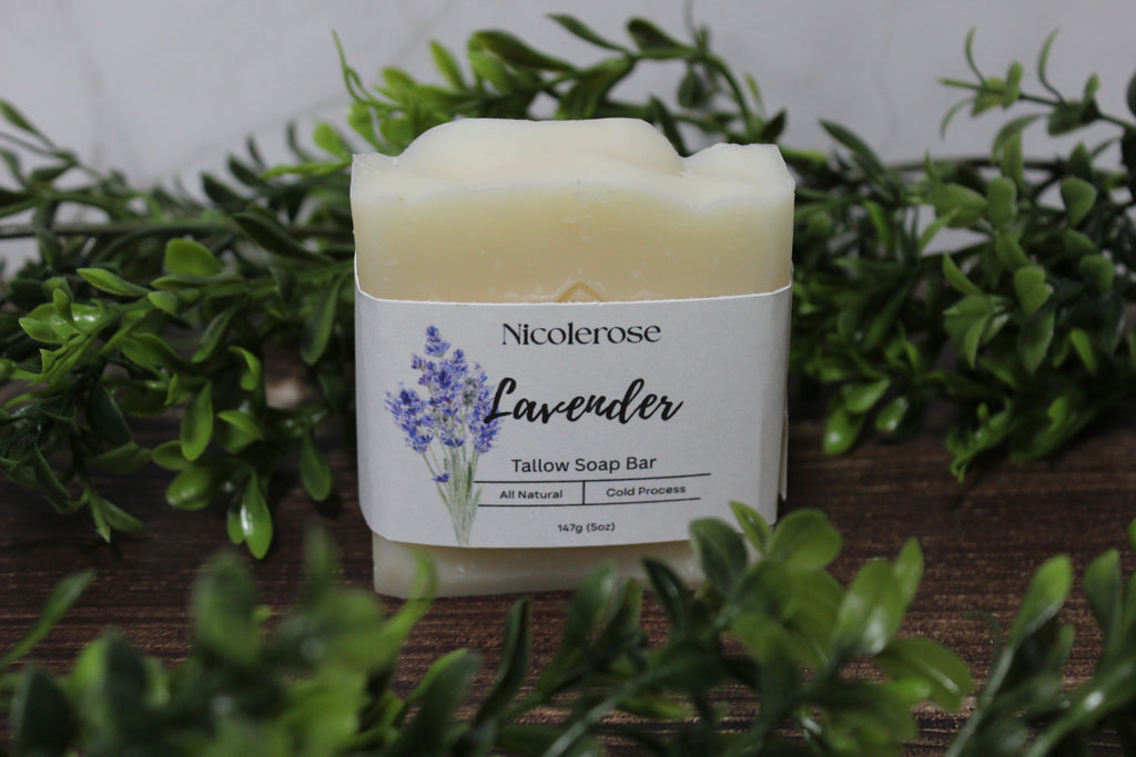 Lavender Tallow Bar Soap