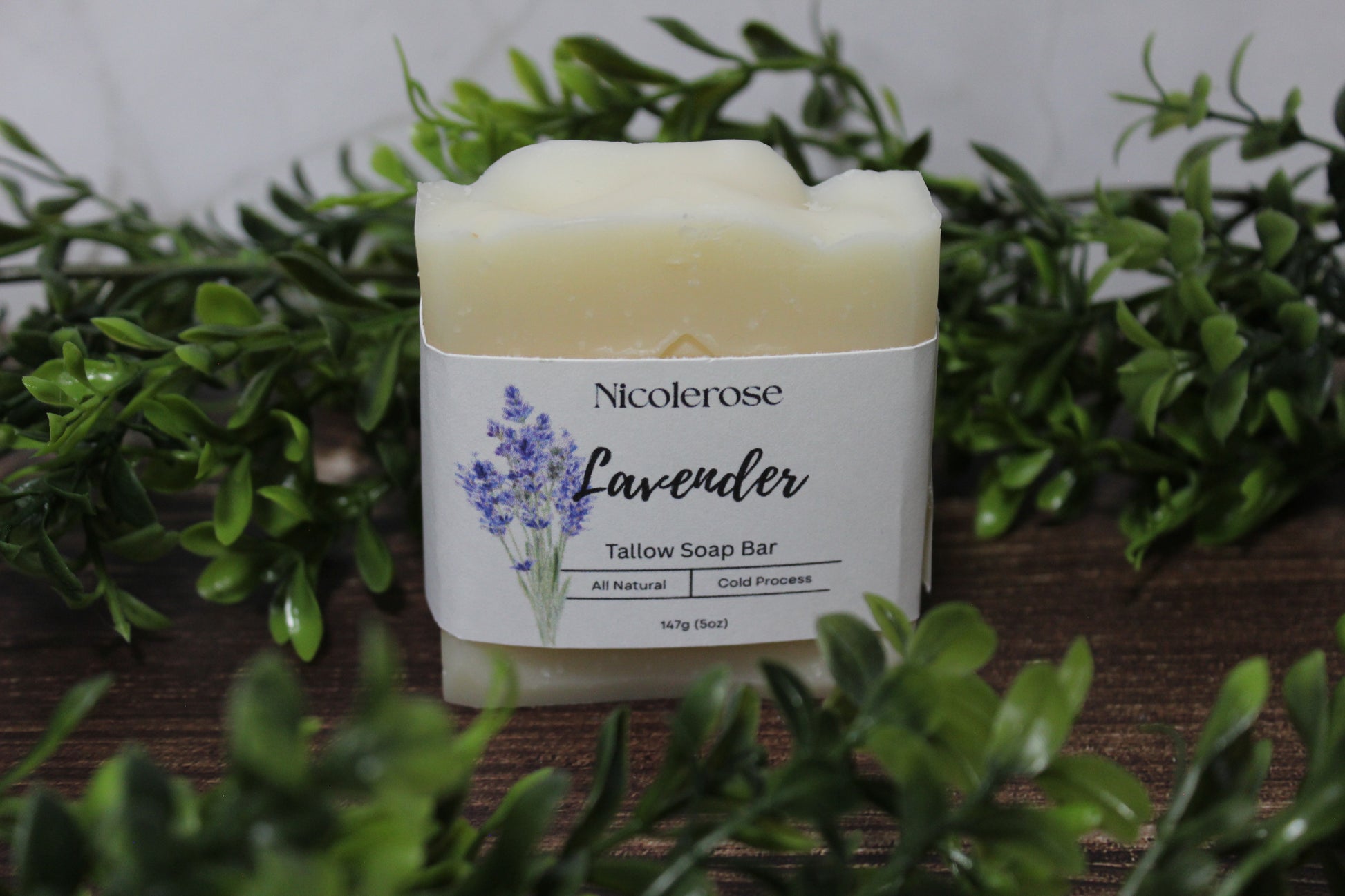 Lavender Tallow Bar Soap
