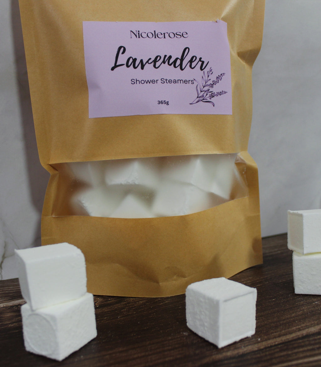 Lavender Shower Steamer Cubes
