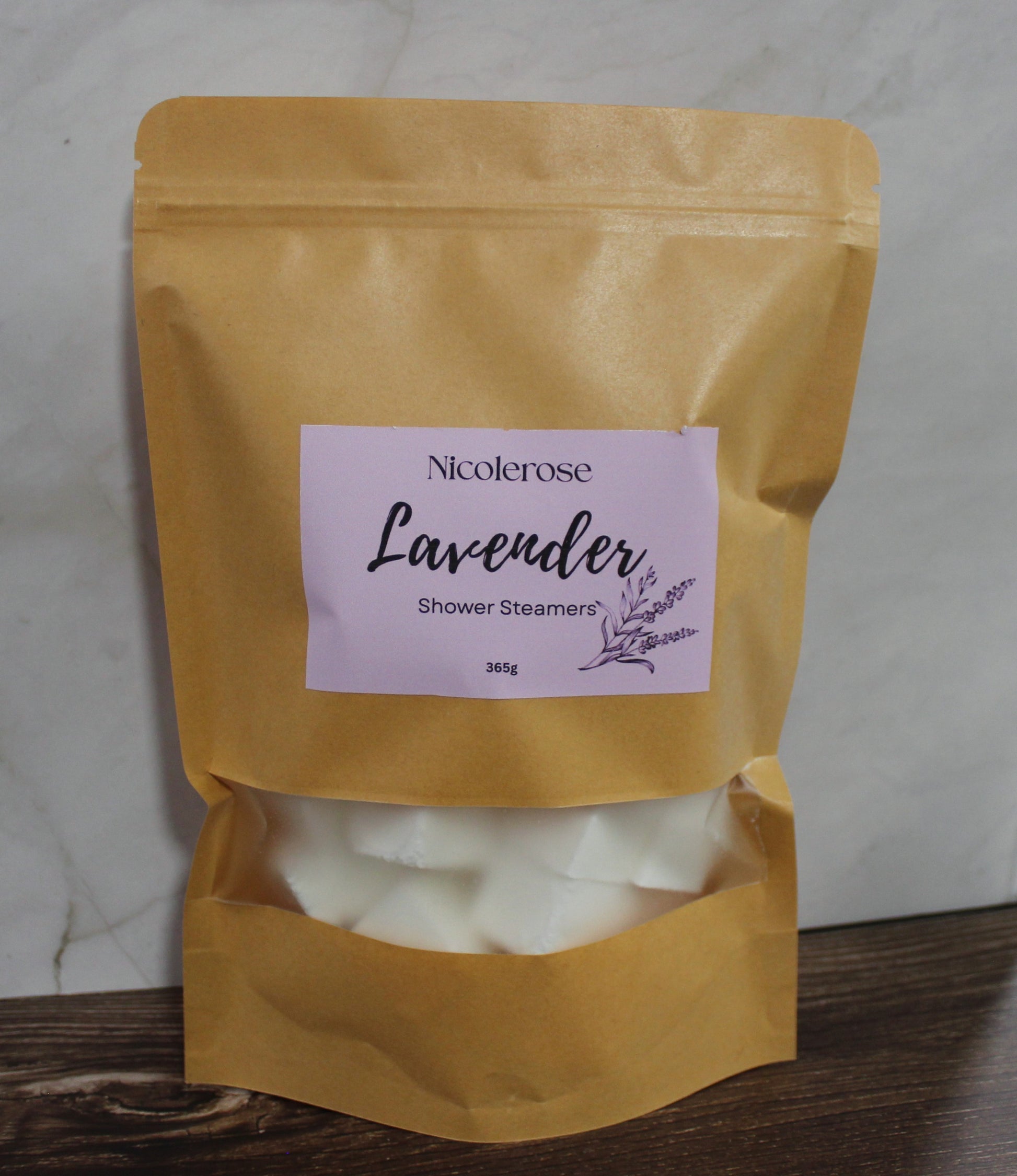 Lavender Shower Steamer Cubes