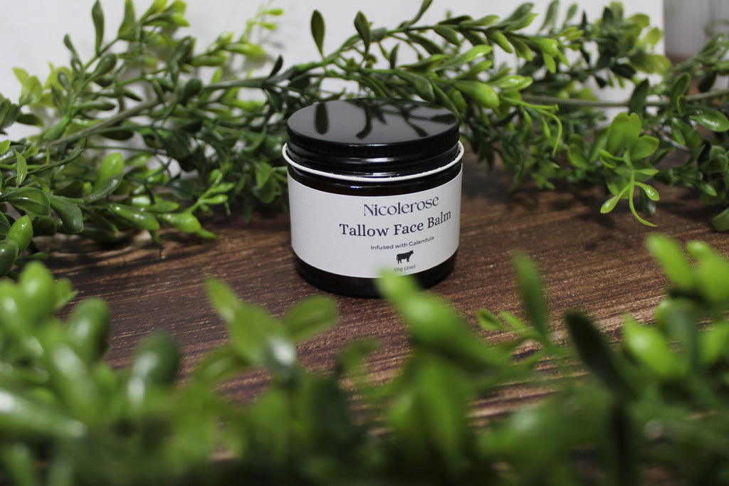 Face Tallow balm Infused with Calendula