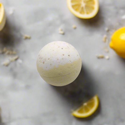 Lemon scent bathbomb