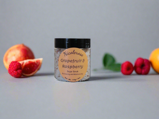 Sugar Scrub 115g | Grapefruit & Raspberry