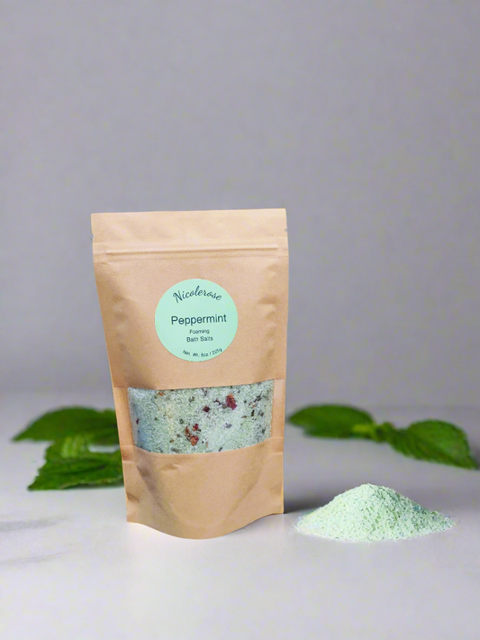 Bath Salts Bag 225g | Peppermint