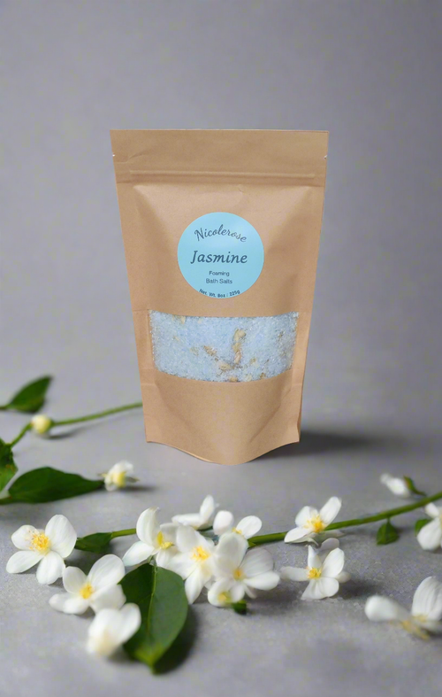 Bag of Jasmine scented bath salt