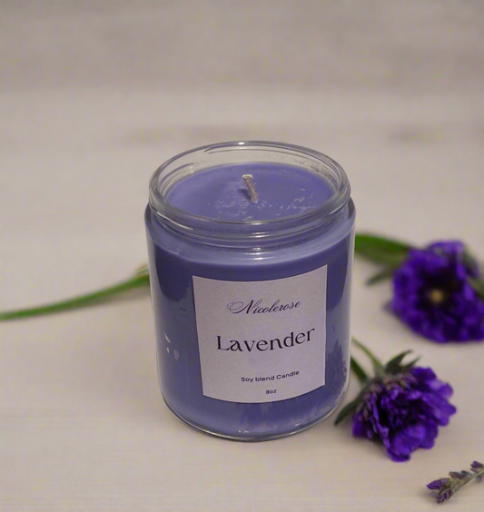 Soy Candle 8oz | Lavender