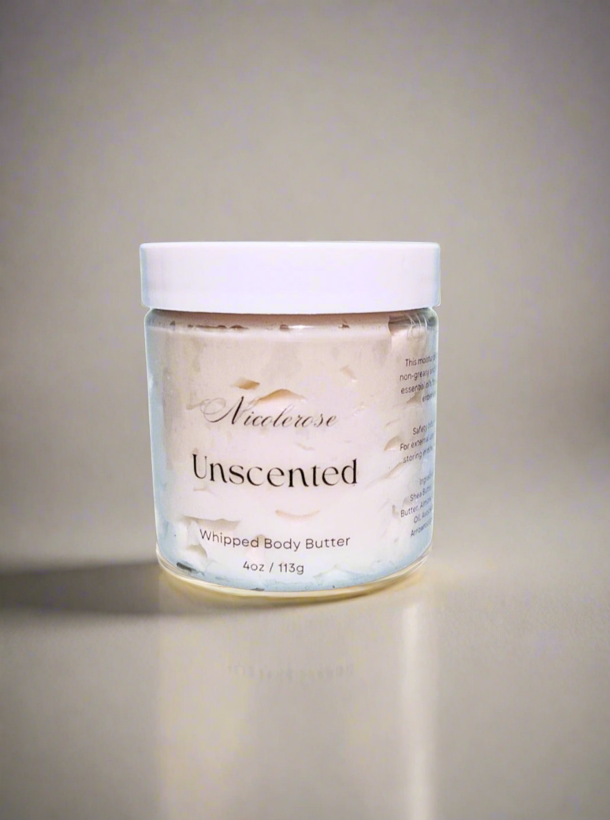 Whipped Body Butter 4oz | Unscented