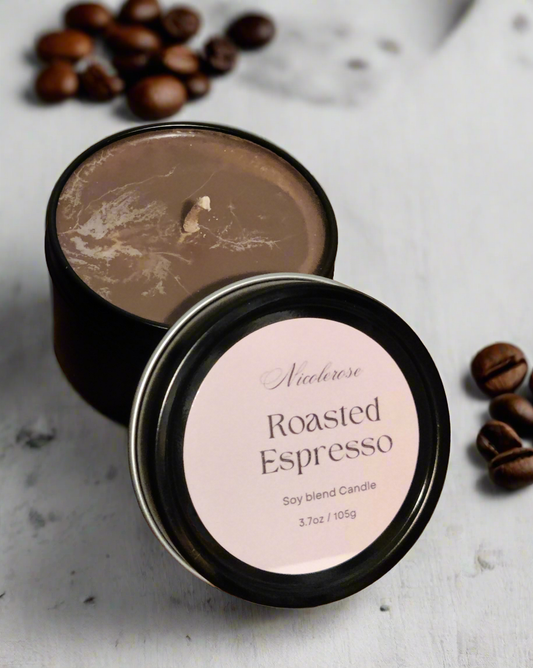 Soy Candle 4oz | Roasted Espresso