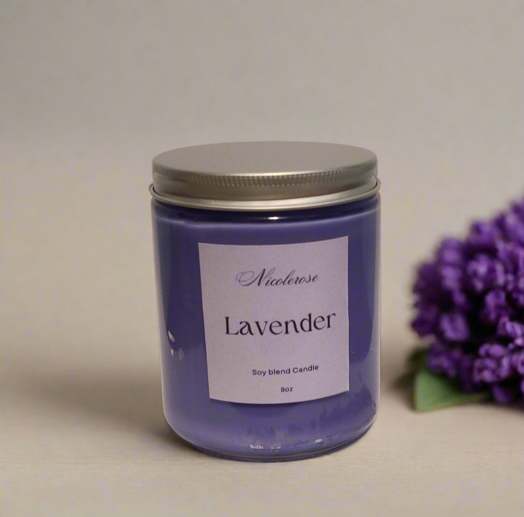 Soy Candle 8oz | Lavender