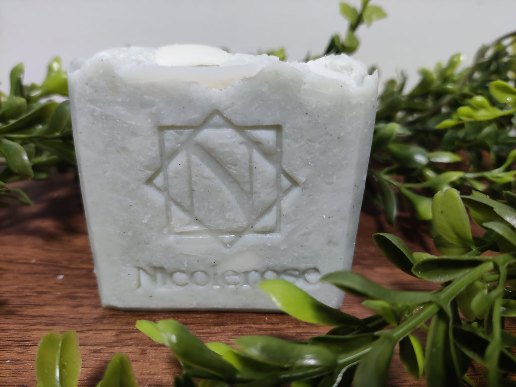 Eggshell Confetti Tallow Bar Soap