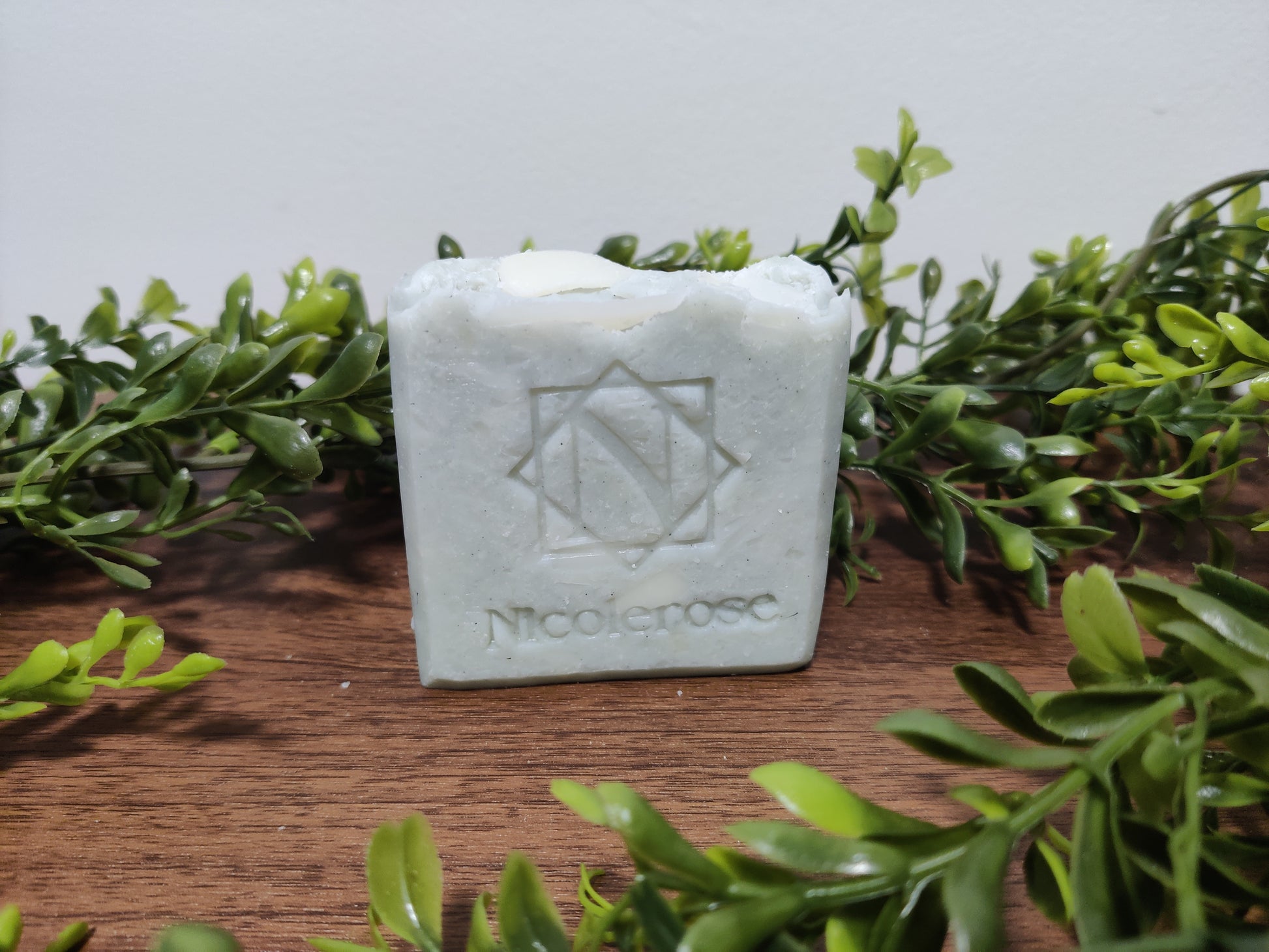 Eggshell Confetti Tallow Bar Soap